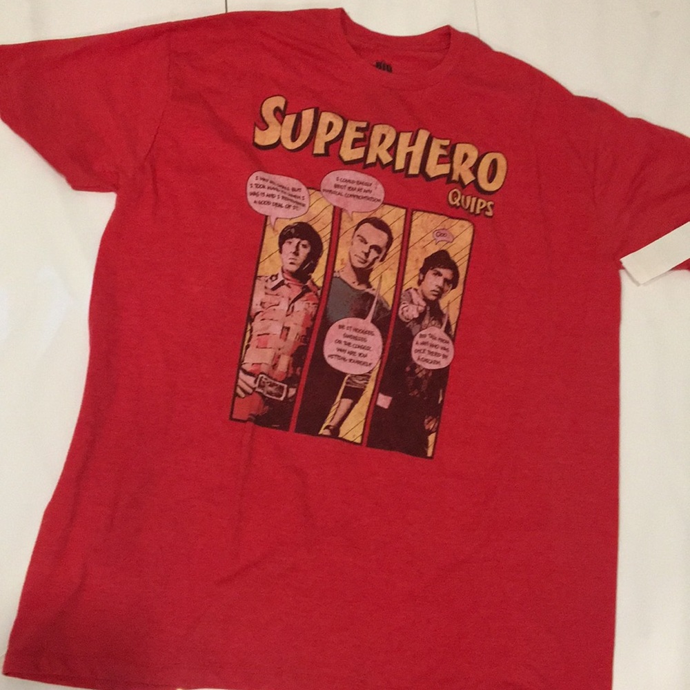 JACK OF ALL TRADES Big Bang Theory Tee Size L